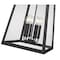 Z-Lite Rainer 6 Light Outdoor Chain Mount Ceiling Fixture, 17.5in. W x 28in. H, Black 5015CHXXL-BK - alternate 4
